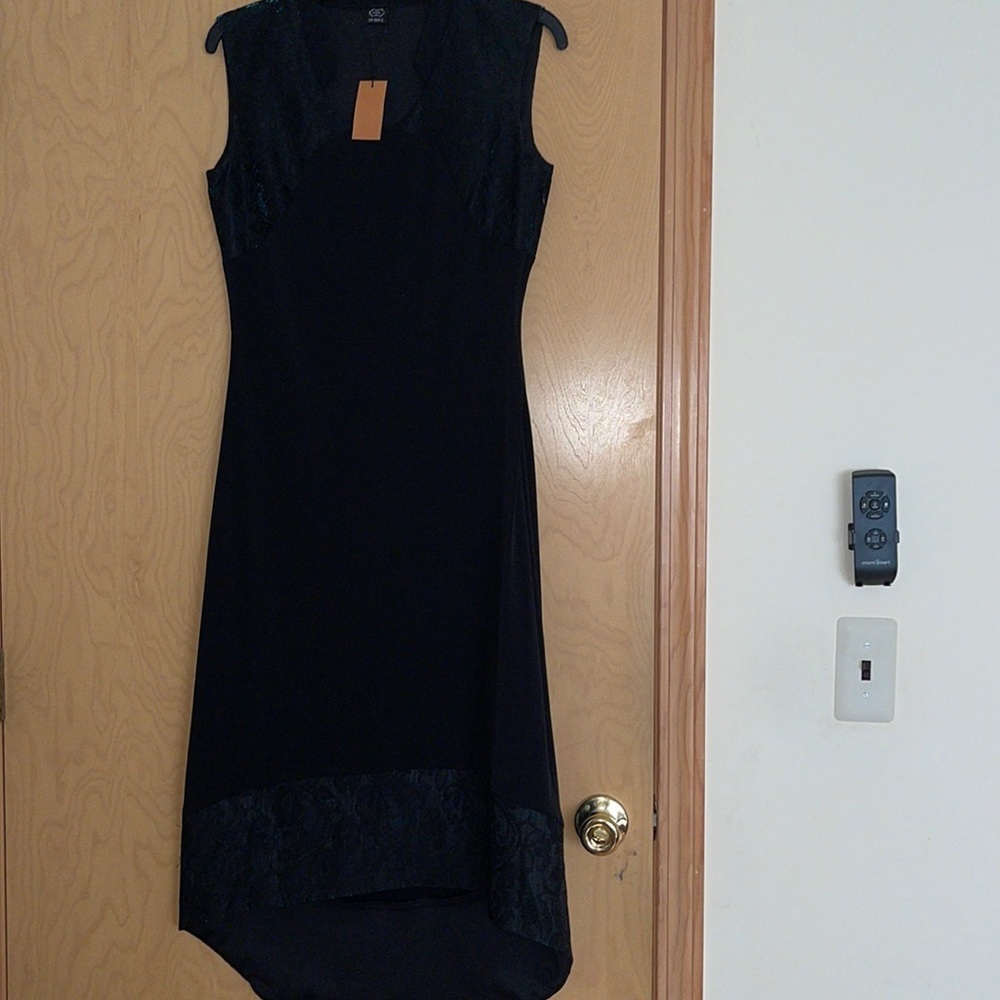Ladies Long Hi Low Dress